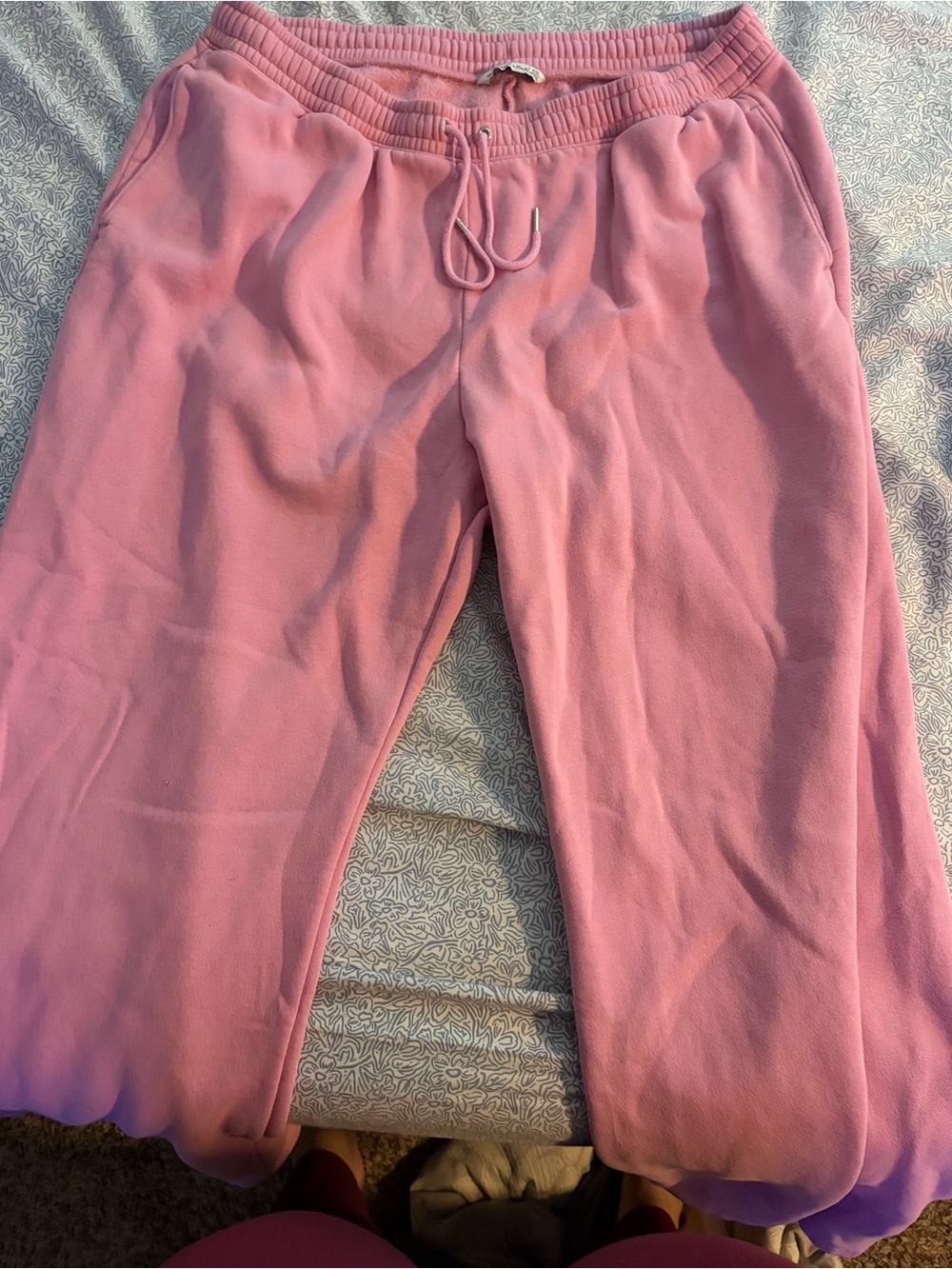 Abercrombie & Fitch Pink Kids Fleece Joggers